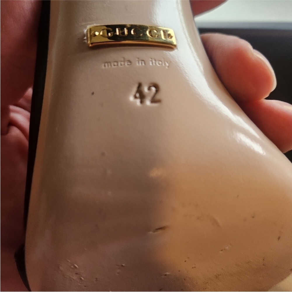 Gucci Marmont block Heels - Picture 10 of 10